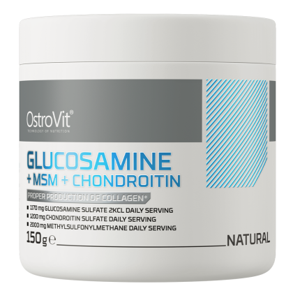 OstroVit Glucosamine + MSM + Chondroitin, 150&nbsp;g