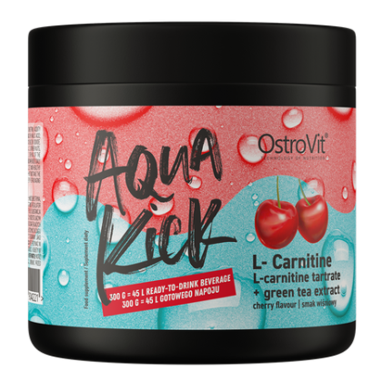 OstroVit Aqua Kick L-Carnitine, 300&nbsp;g, Cherry