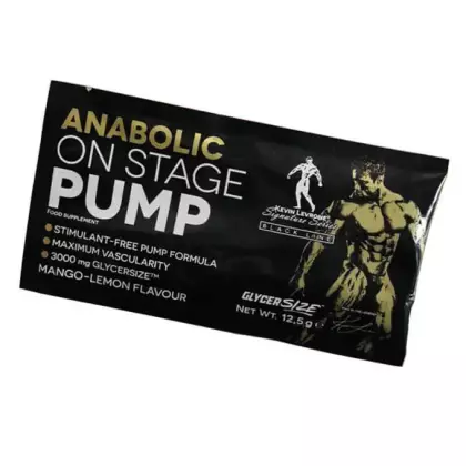Kevin Levrone Anabolic On Stage Pump annospussi, 12,5&nbsp;g, Mango-Lemon