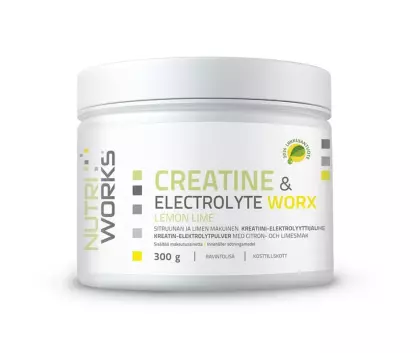 Nutri Works Creatine & Electrolyte WorX, 300&nbsp;g