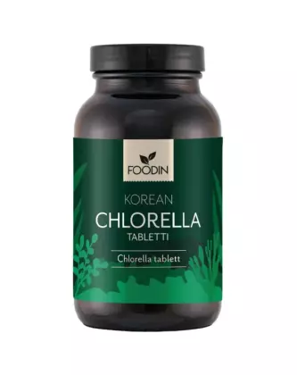 Foodin Korean Chlorella tabletti, 110&nbsp;g