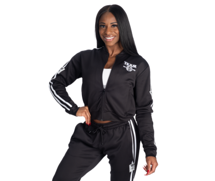 Better Bodies Womens Track Jacket, Black