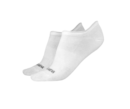 Gorilla Wear Ankle Socks 2-Pack, White