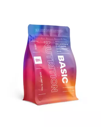 Basic Nutrition Kollageeni & C-vitamiini, 333&nbsp;g
