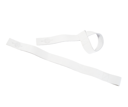 BETTER BODIES Leather Lifting Straps, Foggy