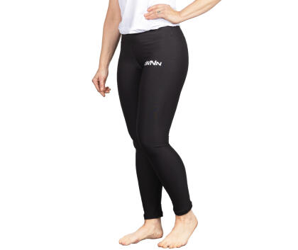 croWNkon Tights musta, valkoinen logo