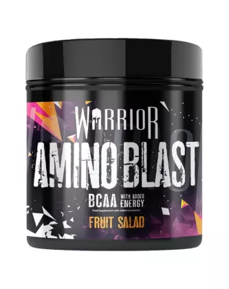 Warrior Supplements Amino Blast BCAA, 270&nbsp;g, Fruit Salad (11/2026)