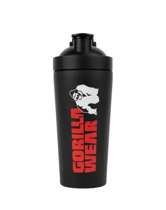 Gorilla Wear Metal Shaker 740 ml, Black
