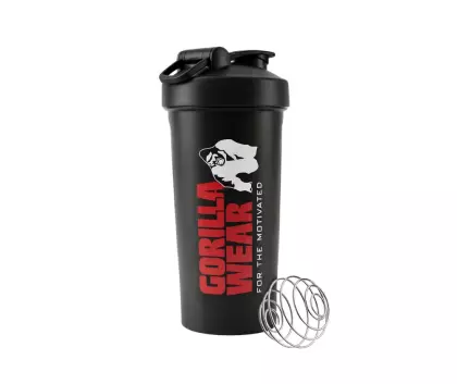 Gorilla Wear XXL Power Shaker, 1000 ml, Black/Black