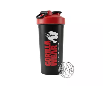 Gorilla Wear XXL Power Shaker, 1000 ml, Black/Red