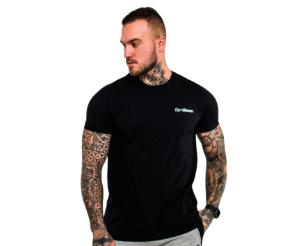 GymBeam Mens T-shirt Basic, Black