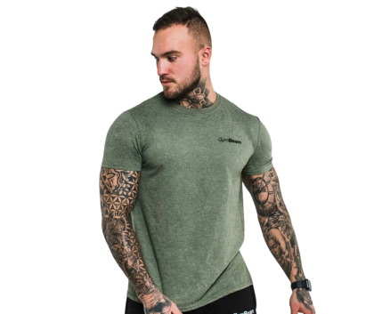 GymBeam Mens T-shirt Basic, Green