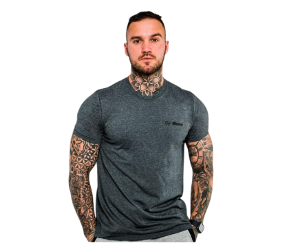 GymBeam Mens T-shirt Basic, Grey