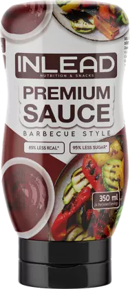 Inlead Premium Sauce, 350 ml, Barbecue Style (päiväys 6/26)