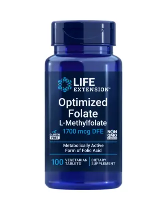 LifeExtension Optimized Folate, 100 tabl