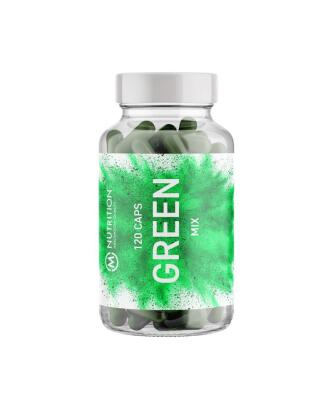 M-Nutrition Green Mix, 120 kaps. (Poistotuote)