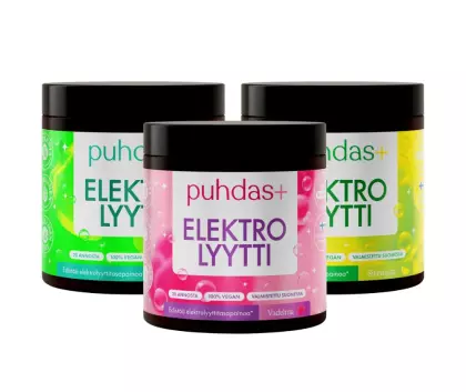 Puhdas+ Elektrolyytti, 120&nbsp;g