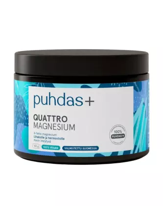 Puhdas+ Quattro Magnesium, 150&nbsp;g