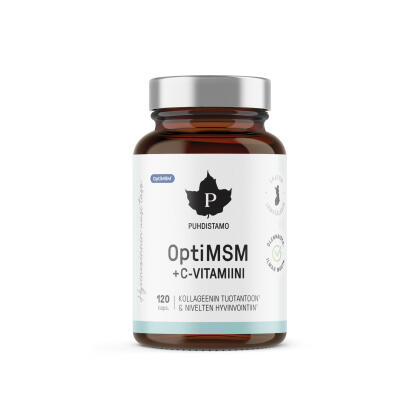Puhdistamo OptiMSM, + C 120 kaps.