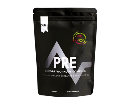 Puls PRE, 500&nbsp;g, Strawberry & Lime