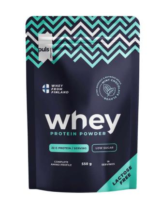 Puls Whey (Lactose Free), 550&nbsp;g, Mint Chocolate