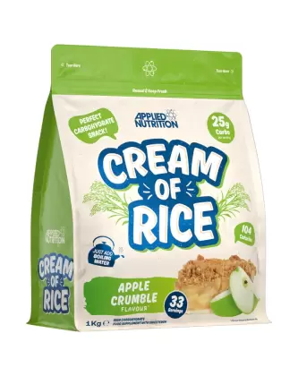 Applied Nutrition Cream of Rice, 1 kg, Apple Crumble