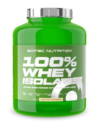 SCITEC 100% Whey Isolate, 1816&nbsp;g, Vanilla