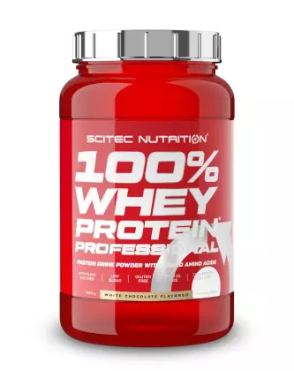 SCITEC 100% Whey Protein Professional, 920&nbsp;g, White Chocolate