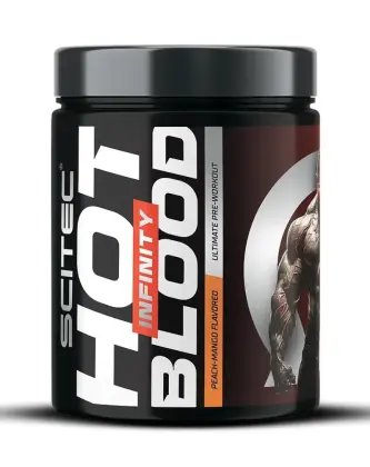 SCITEC Hot Blood Infinity, 350 g, Peach-Mango
