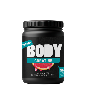 SMARTBODY Creatine Monohydrate Flavored, 500g, Pink Grapefruit
