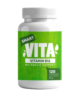 SMARTVITA Vitamin B12, 120 kaps.