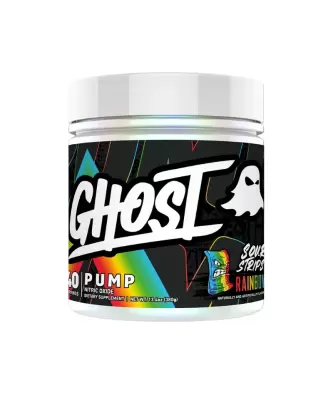 Ghost Pump, 350 g, Sour Strips Rainbow Candy
