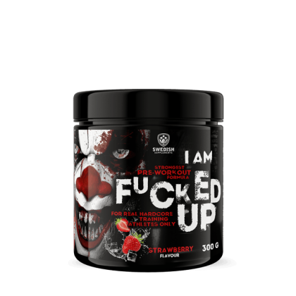 Swedish Supplements I Am Fucked Up Joker Edition, 300 g, Strawberry