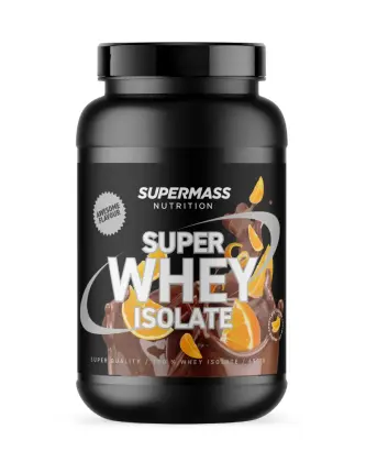 Supermass Nutrition SUPER WHEY ISOLATE, 650 g, Orange Chocolate