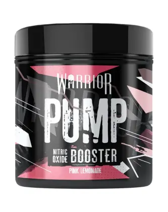 Warrior Supplements Pump Nitric Oxide Booster, 225 g, Pink Lemonade