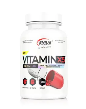 Genius Nutrition Vitamin-X5, 120 tabl.