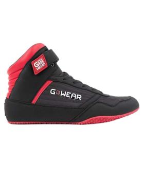 Gorilla Wear Classic High Tops, Black/Red