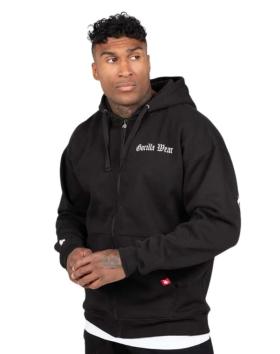 Gorilla Wear Utah Zipped Hoodie, Black