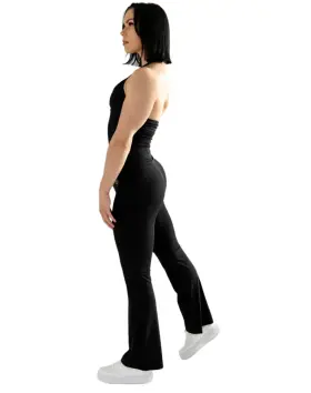 Bulkkinen Flare Leggings, Deep Black