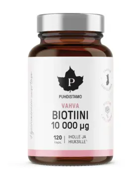 Puhdistamo Vahva Biotiini, 120 kaps.