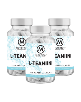 Big Buy: 3 kpl M-Nutrition L-Teaniini (360 kaps.)