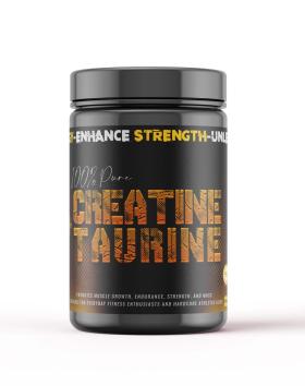 HC Pro Creatine + Taurine, 500 g, Mustaherukka