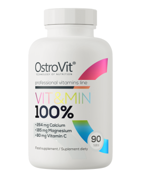 OstroVit 100% Vit&Min, 90 tabl.
