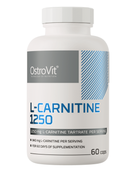 OstroVit L-Carnitine 1250 mg, 60 kaps.