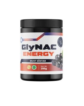 HC Pro GlyNac Energy, 200&nbsp;g, Mustaherukka