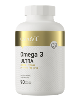 OstroVit Omega-3 Ultra, 90 kaps.