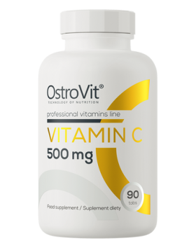 OstroVit Vitamin C 500 mg, 90 tabl.