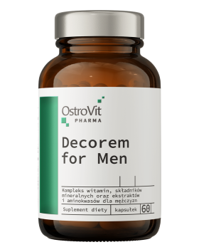 OstroVit Pharma Decorem for Men, 60 kaps.