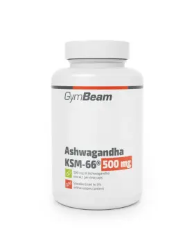 GymBeam Ashwagandha KSM-66® 500 mg, 90 kaps.