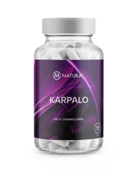 M-Natural Karpalo, 60 kaps.